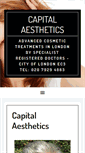 Mobile Screenshot of capital-aesthetics.com